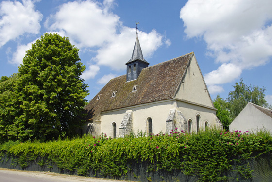 L'église de Villegardin